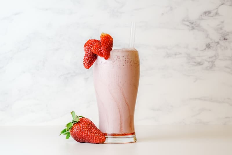 Strawberry thickshake