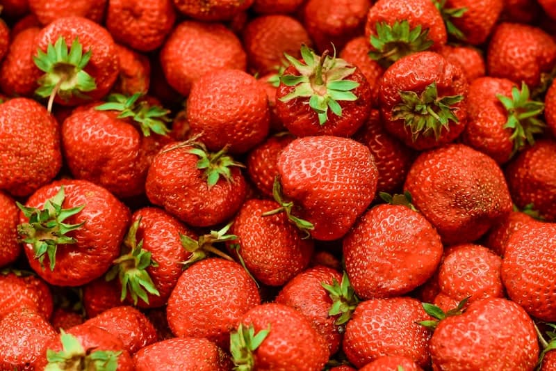 Fresh strawberries